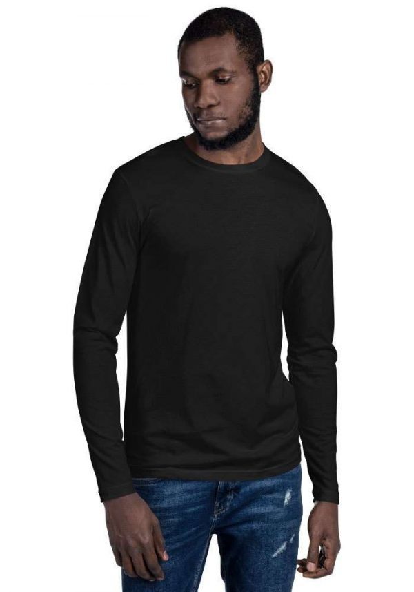3601 Premium Fitted Long Sleeve Crew -  - Shujaa Designs