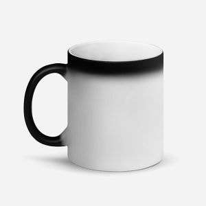 Matte Black Magic Mug - product - Shujaa Designs