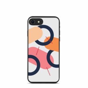 Abstract Art iPhone Case - biodegradable iphone case iphone se case on phone a e - Shujaa Designs