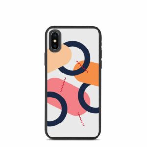 Abstract Art iPhone Case - biodegradable iphone case iphone x xs case on phone a - Shujaa Designs