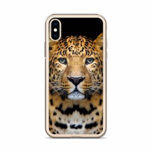 Leopard iPhone Case - iphone case iphone x xs case on phone d - Shujaa Designs