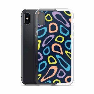 Bright Abstract iPhone Case - iphone case iphone x xs case with phone b c f d e - Shujaa Designs