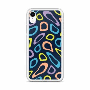Bright Abstract iPhone Case - iphone case iphone xr case on phone b c f ef - Shujaa Designs