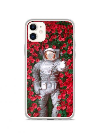 Astronaout in Roses iPhone Case - iphone case iphone case on phone e ee - Shujaa Designs