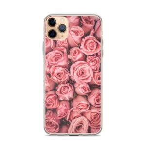 Pink Roses iPhone Case - iphone case iphone pro max case on phone c a - Shujaa Designs