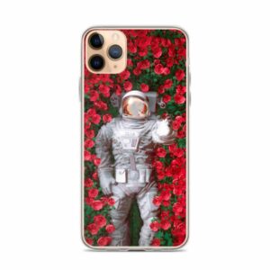 Astronaout in Roses iPhone Case - iphone case iphone pro max case on phone e ffc - Shujaa Designs
