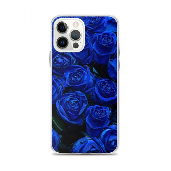 Blue Roses iPhone Case - iphone case iphone pro max case on phone b d c - Shujaa Designs