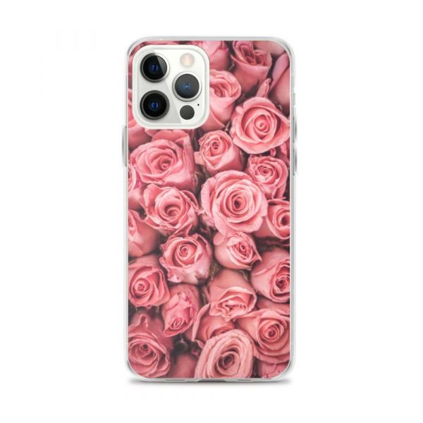 Pink Roses iPhone Case - iphone case iphone pro max case on phone c - Shujaa Designs