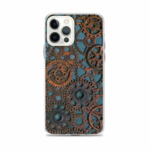 Steampunk Gears iPhone Case - iphone case iphone pro max case on phone a f f - Shujaa Designs