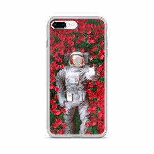 Astronaout in Roses iPhone Case - iphone case iphone plus plus case on phone e ce - Shujaa Designs
