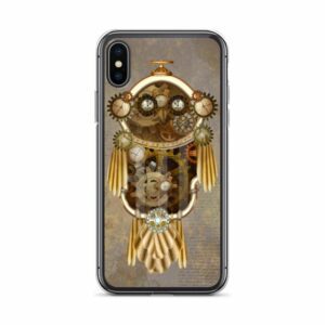 Steampunk Owl iPhone Case - iphone case iphone x xs case on phone de - Shujaa Designs