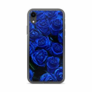 Blue Roses iPhone Case - iphone case iphone xr case on phone b f a - Shujaa Designs