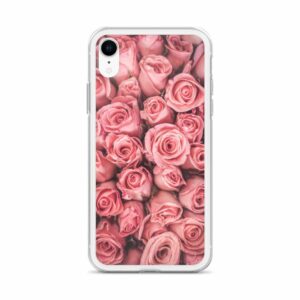 Pink Roses iPhone Case - iphone case iphone xr case on phone c d - Shujaa Designs
