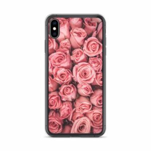 Pink Roses iPhone Case - iphone case iphone xs max case on phone c c - Shujaa Designs
