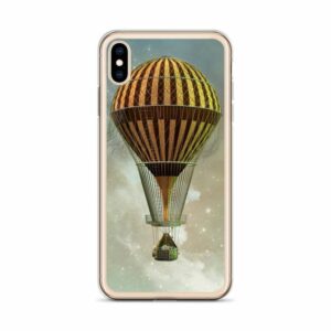 Steampunk Balloon iPhone Case - iphone case iphone xs max case on phone a f - Shujaa Designs
