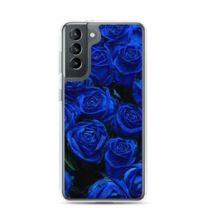 Blue Roses Samsung Case - samsung case samsung galaxy s case on phone bdd - Shujaa Designs