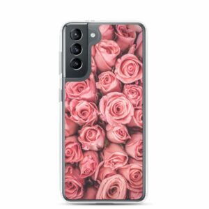 Pink Roses Samsung Case - samsung case samsung galaxy s case on phone e dded - Shujaa Designs
