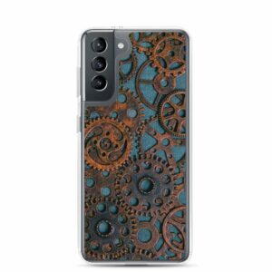 Steampunk Gears Samsung Case - samsung case samsung galaxy s case on phone bf d - Shujaa Designs