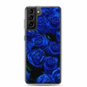 Blue Roses Samsung Case - samsung case samsung galaxy s plus case on phone bdd - Shujaa Designs