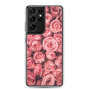 Pink Roses Samsung Case - samsung case samsung galaxy s ultra case on phone e defe - Shujaa Designs