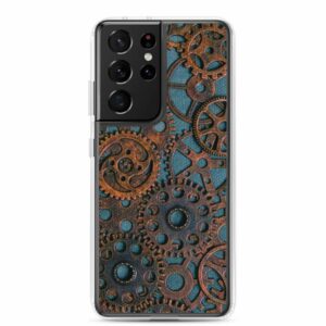 Steampunk Gears Samsung Case - samsung case samsung galaxy s ultra case on phone bf - Shujaa Designs