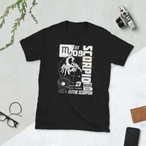 Scorpio Unisex T-Shirt - unisex basic softstyle t shirt black front dc c af - Shujaa Designs