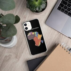 The TRUE SIZE of Africa iPhone Case - iphone case iphone lifestyle d - Shujaa Designs
