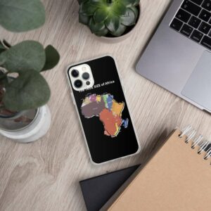 The TRUE SIZE of Africa iPhone Case - iphone case iphone pro lifestyle b - Shujaa Designs