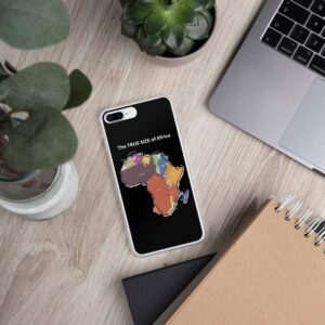The TRUE SIZE of Africa iPhone Case - iphone case iphone plus plus lifestyle cc - Shujaa Designs
