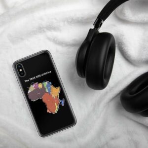 The TRUE SIZE of Africa iPhone Case - iphone case iphone x xs lifestyle f - Shujaa Designs