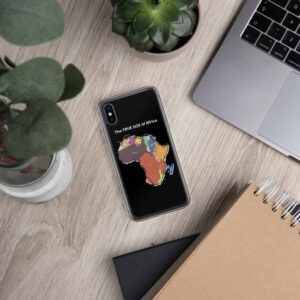 The TRUE SIZE of Africa iPhone Case - iphone case iphone x xs lifestyle - Shujaa Designs