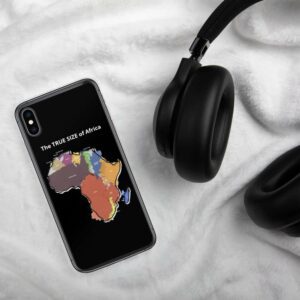 The TRUE SIZE of Africa iPhone Case - iphone case iphone xs max lifestyle ae - Shujaa Designs
