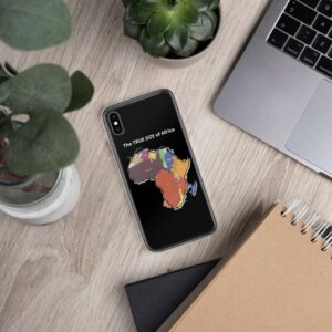 The TRUE SIZE of Africa iPhone Case - iphone case iphone xs max lifestyle b - Shujaa Designs