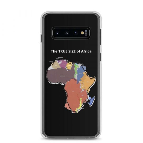 The TRUE SIZE of Africa Samsung Case - samsung case samsung galaxy s case on phone c da - Shujaa Designs
