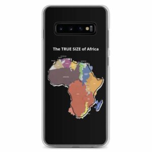 The TRUE SIZE of Africa Samsung Case - samsung case samsung galaxy s case on phone c - Shujaa Designs