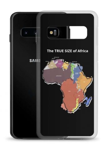The TRUE SIZE of Africa Samsung Case - samsung case samsung galaxy s case with phone c e - Shujaa Designs