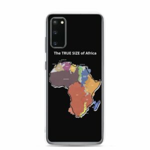 The TRUE SIZE of Africa Samsung Case - samsung case samsung galaxy s case on phone c d - Shujaa Designs