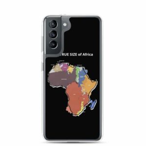 The TRUE SIZE of Africa Samsung Case - samsung case samsung galaxy s case on phone c c - Shujaa Designs