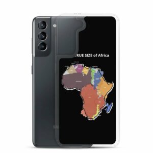 The TRUE SIZE of Africa Samsung Case - samsung case samsung galaxy s case with phone c cce - Shujaa Designs