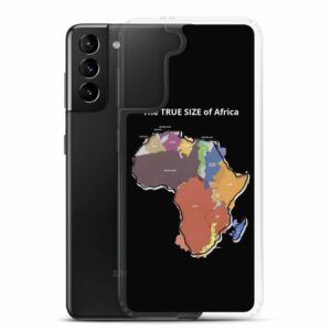 The TRUE SIZE of Africa Samsung Case - samsung case samsung galaxy s plus case with phone c db - Shujaa Designs