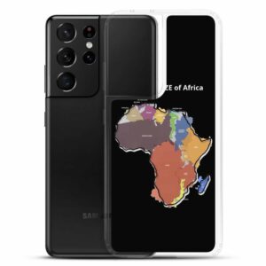 The TRUE SIZE of Africa Samsung Case - samsung case samsung galaxy s ultra case with phone c e - Shujaa Designs