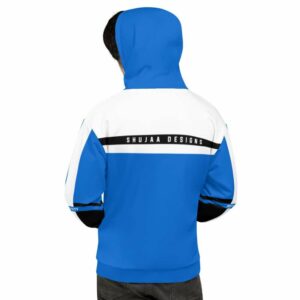 Positivity Unisex Hoodie - all over print unisex hoodie white back bbf cb - Shujaa Designs