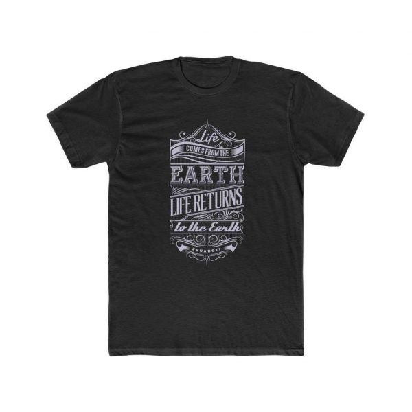 Life Comes From The Earth Cotton Crew Tee -  - Shujaa Designs