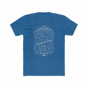I Can’t Change The Wind Cotton Crew Tee -  - Shujaa Designs