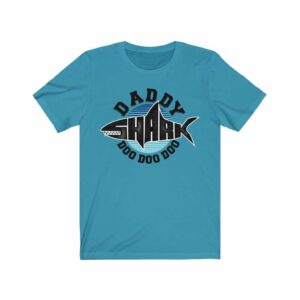 Daddy Shark Unisex Jersey Short Sleeve Tee -  - Shujaa Designs