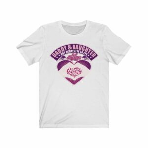 Daddy And Daughter Don’t Always See Eye To Eye Unisex Jersey Short Sleeve Tee -  - Shujaa Designs