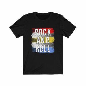 Rock & Roll Unisex Jersey Short Sleeve Tee -  - Shujaa Designs