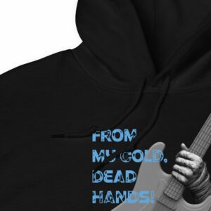 From My Cold Dead Hands Unisex Hoodie - unisex heavy blend hoodie black product details d bea - Shujaa Designs