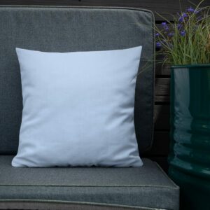 Abstract Print Premium Pillow - all over print premium pillow x back lifestyle ace f b d - Shujaa Designs
