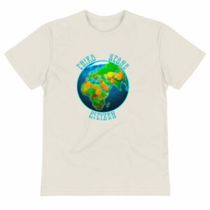 Third Stone Citizen Sustainable T-Shirt - unisex eco tee natural front c a aef - Shujaa Designs